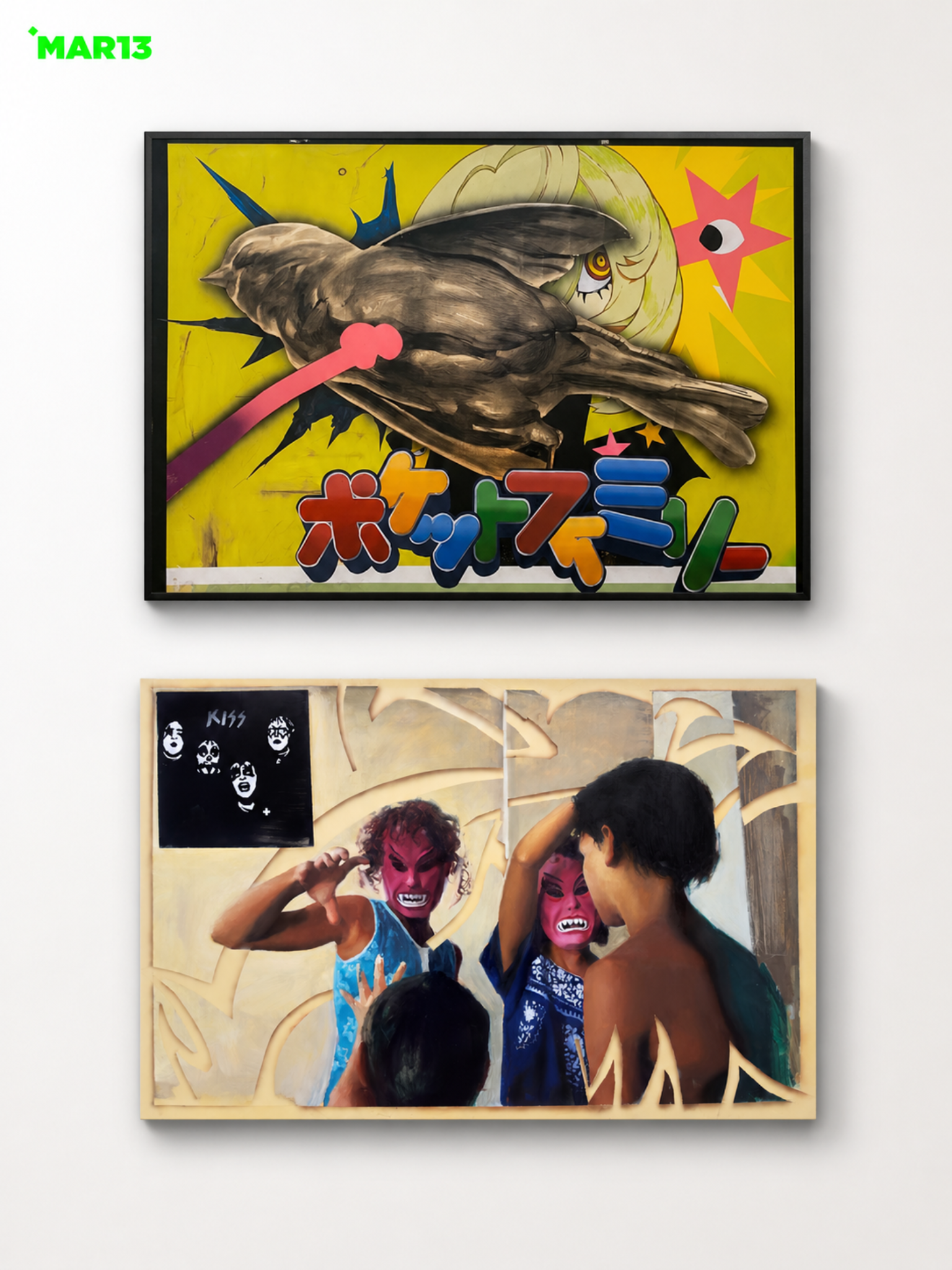 Feria MARTE con obras de Paula Rello y Alexis Sánchez